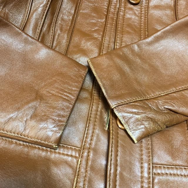 70s UK製 ヴィンテージ CADEMA 本革 レザージャケット 革ジャン