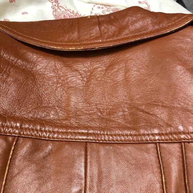 70s UK製 ヴィンテージ CADEMA 本革 レザージャケット 革ジャン