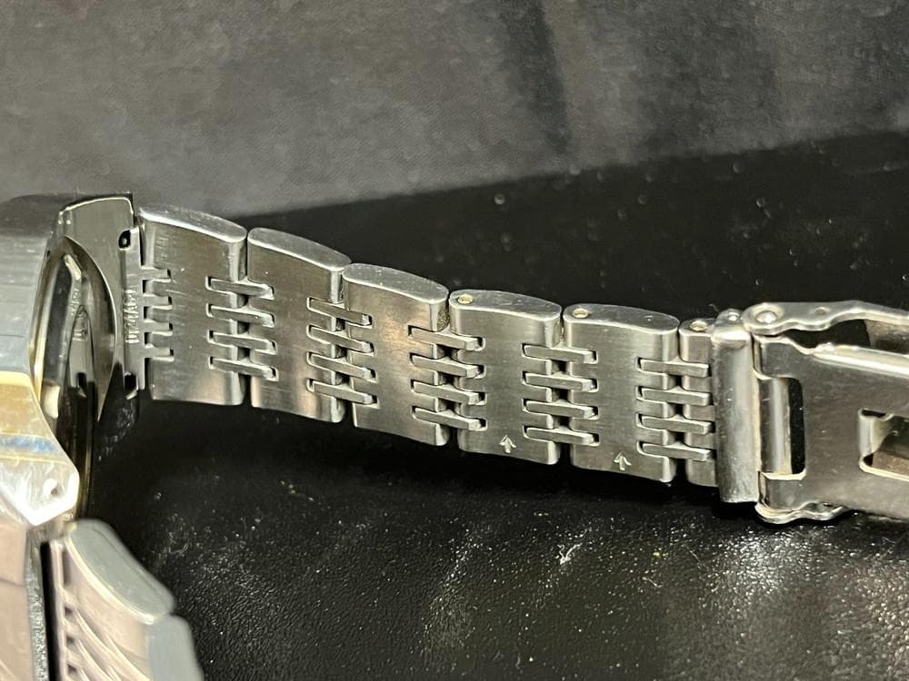 ◆SEIKO セイコー メカサスブルー文字盤4S12-0010腕時計　08166