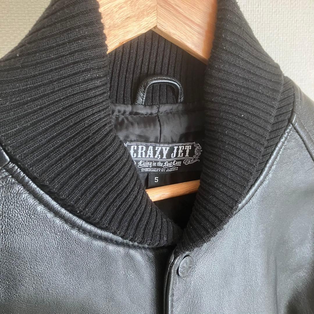 CRAZYJET　ジャックローズ　アワードジャケット　レザー　スタジャン　5