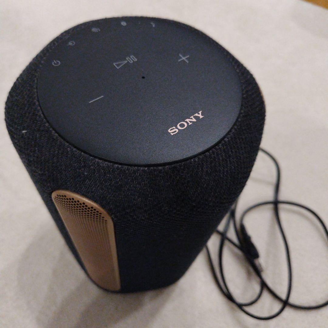 SONY ワイヤレススピーカー 円筒形 ブラック