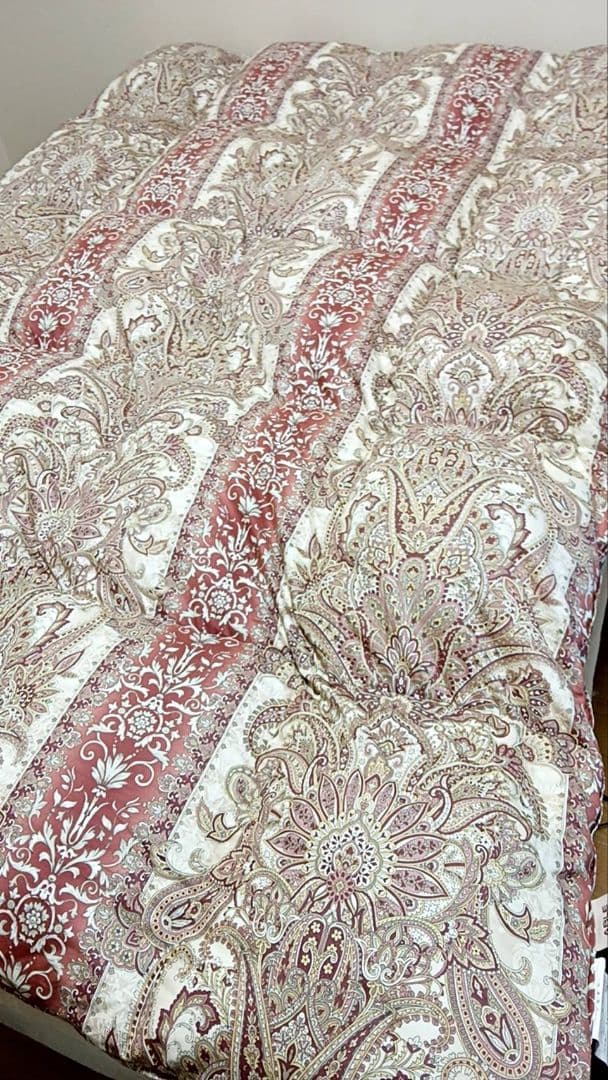 未使用　1.4キロ　ダウン90%　羽毛掛け布団　ハンガリー産　綿100%