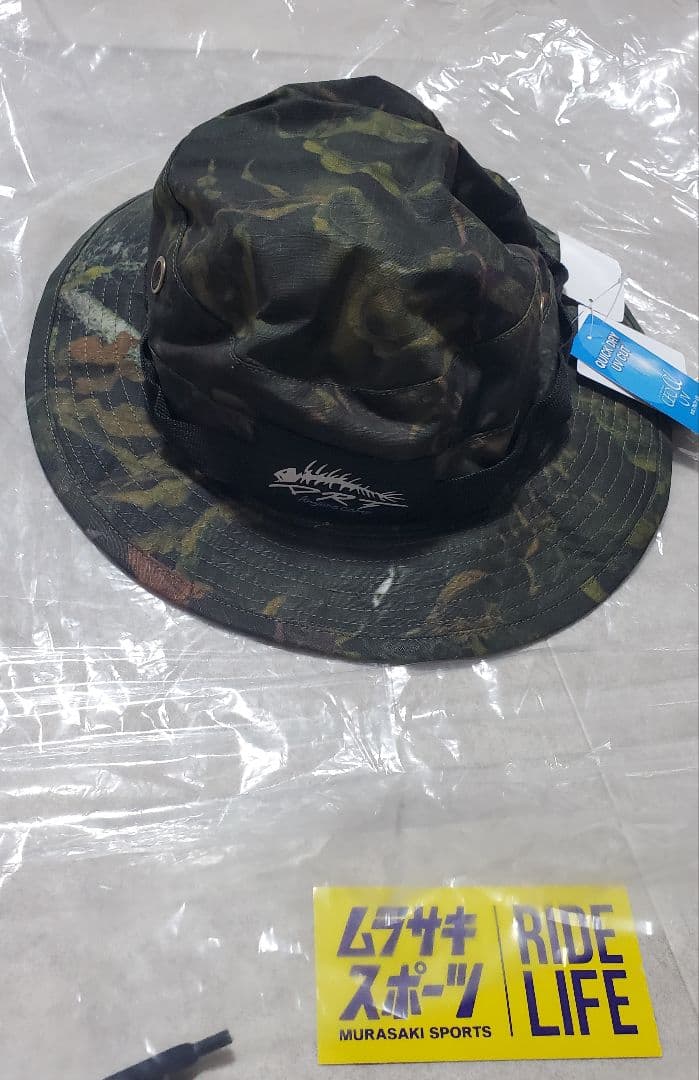DRT アングラーズキャンプ　ブーニーハットGEN2 ウィードカモ　おまけ付き