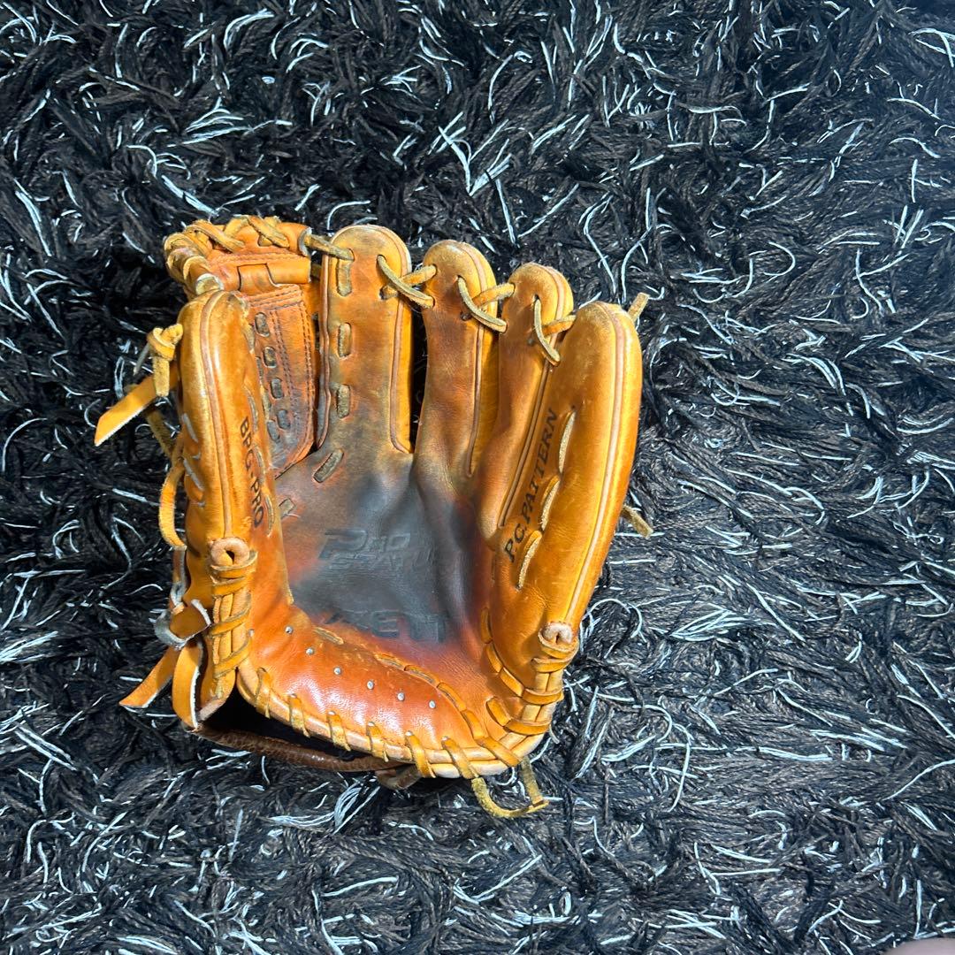 鰆*）様 ZETT 硬式グローブ 内野用 オレンジ 型良‼️