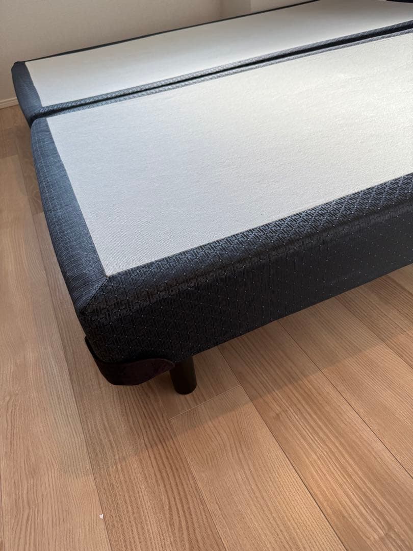 ★引き取り専用★REGALIA シングル　ベッドフレーム セット　黒 大塚家具