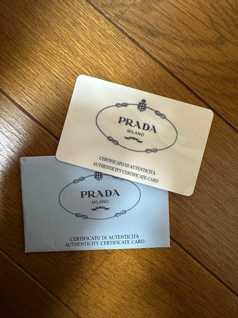 PRADA ネイビー ナイロン バックパック