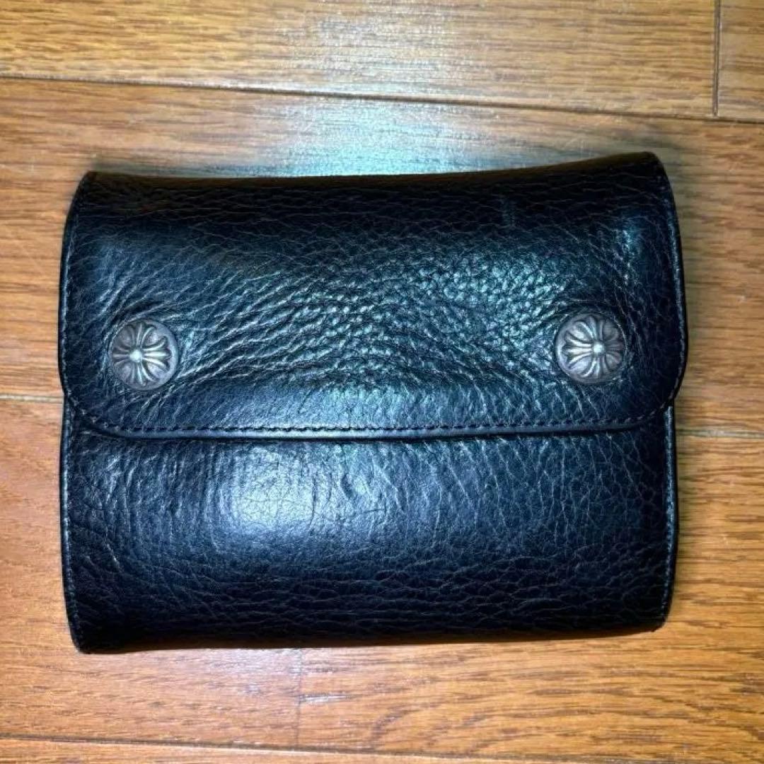 CHROME HEARTS WAVE MINI/ウェーブミニレザーウォ