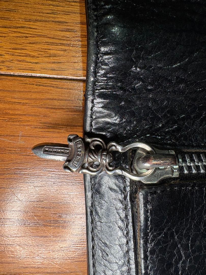 CHROME HEARTS WAVE MINI/ウェーブミニレザーウォ