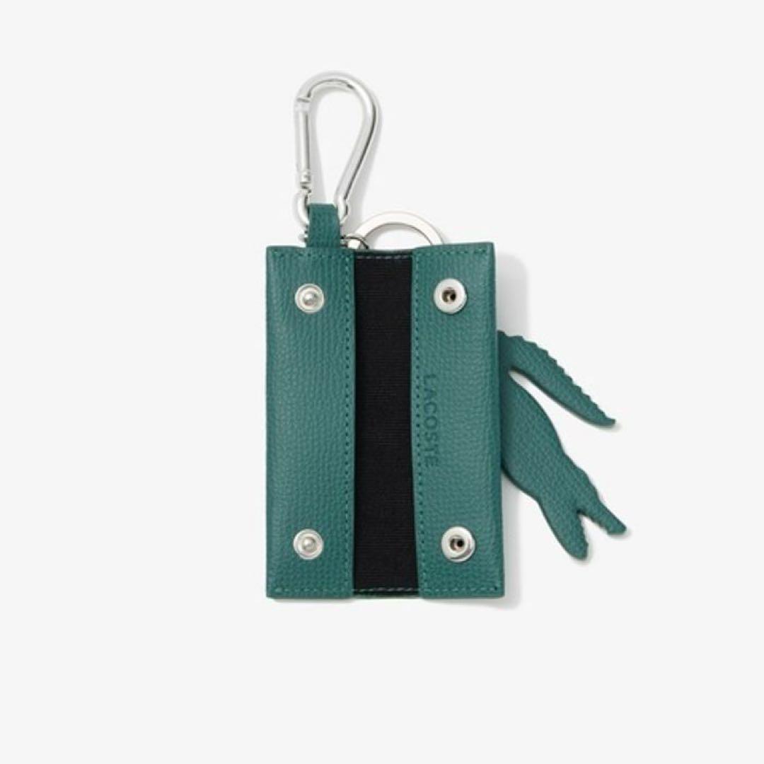 ☆【極美品】LACOSTE WITH A CROCO2 キーホルダーケース