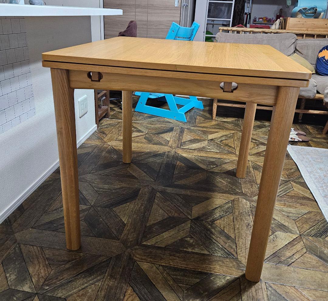 unico　トリト　TRITO　エクステンションテーブル　ナチュラル