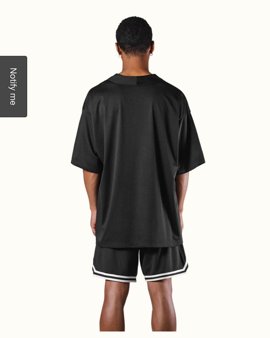 LYFT - Logo Baseball Shirts Black Sサイズ