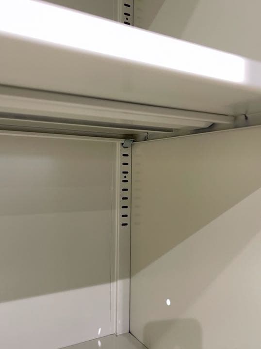 （123094-Z0004) キャビネット ライオン事務器 ホワイト