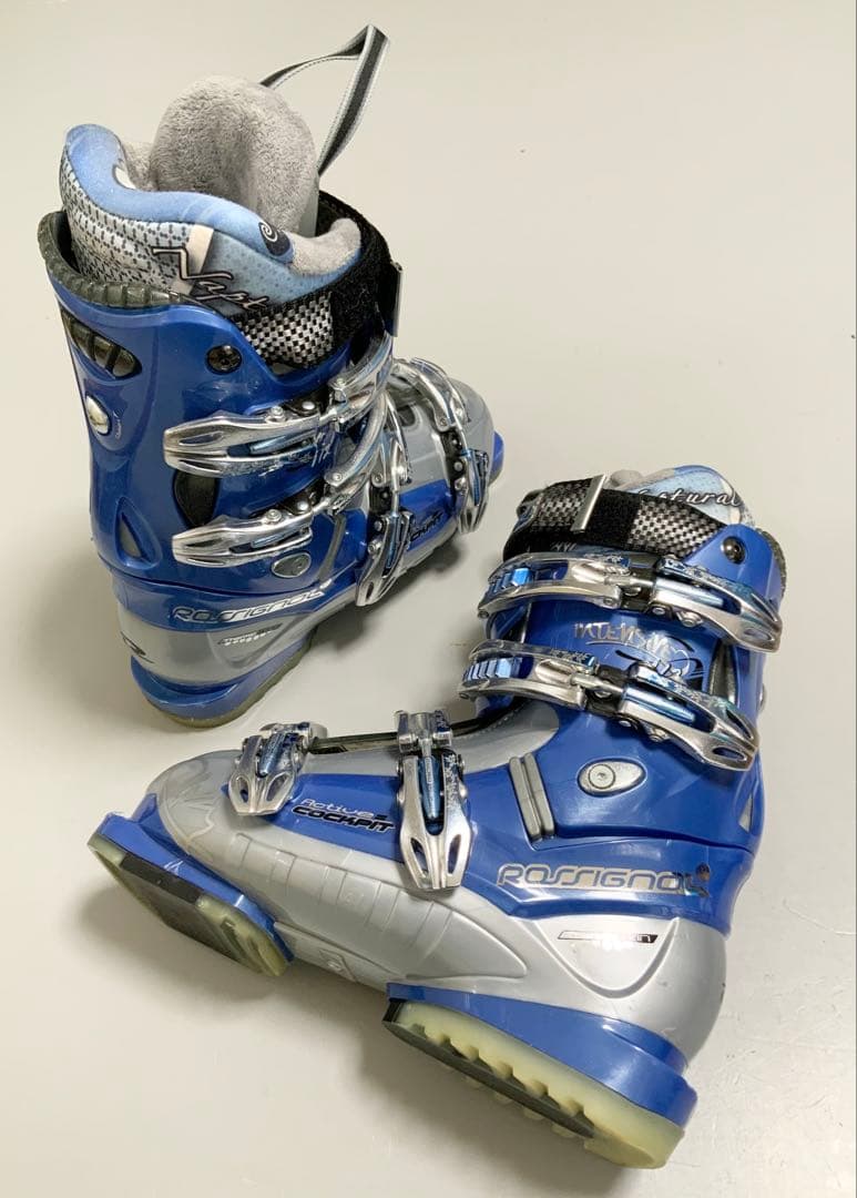 DYNAMIC スキー4点セット 板138cm／靴23-23.5cm