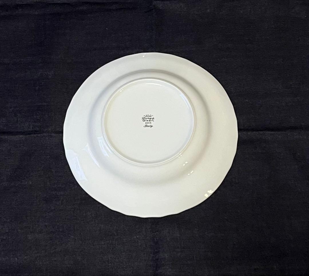 リチャードジノリ　ベッキオホワイト　スープ・パスタプレート　23.5 4枚セット