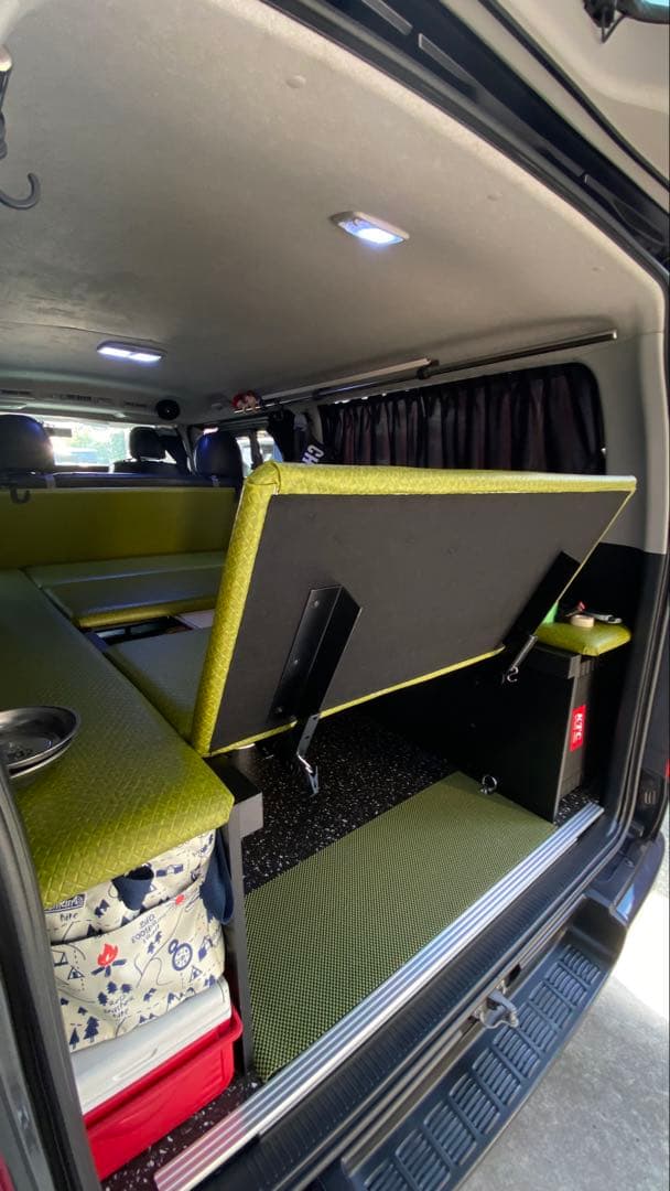 ベットリクライニングキット　ハイエース　レジアスエース　キャラバン　汎用