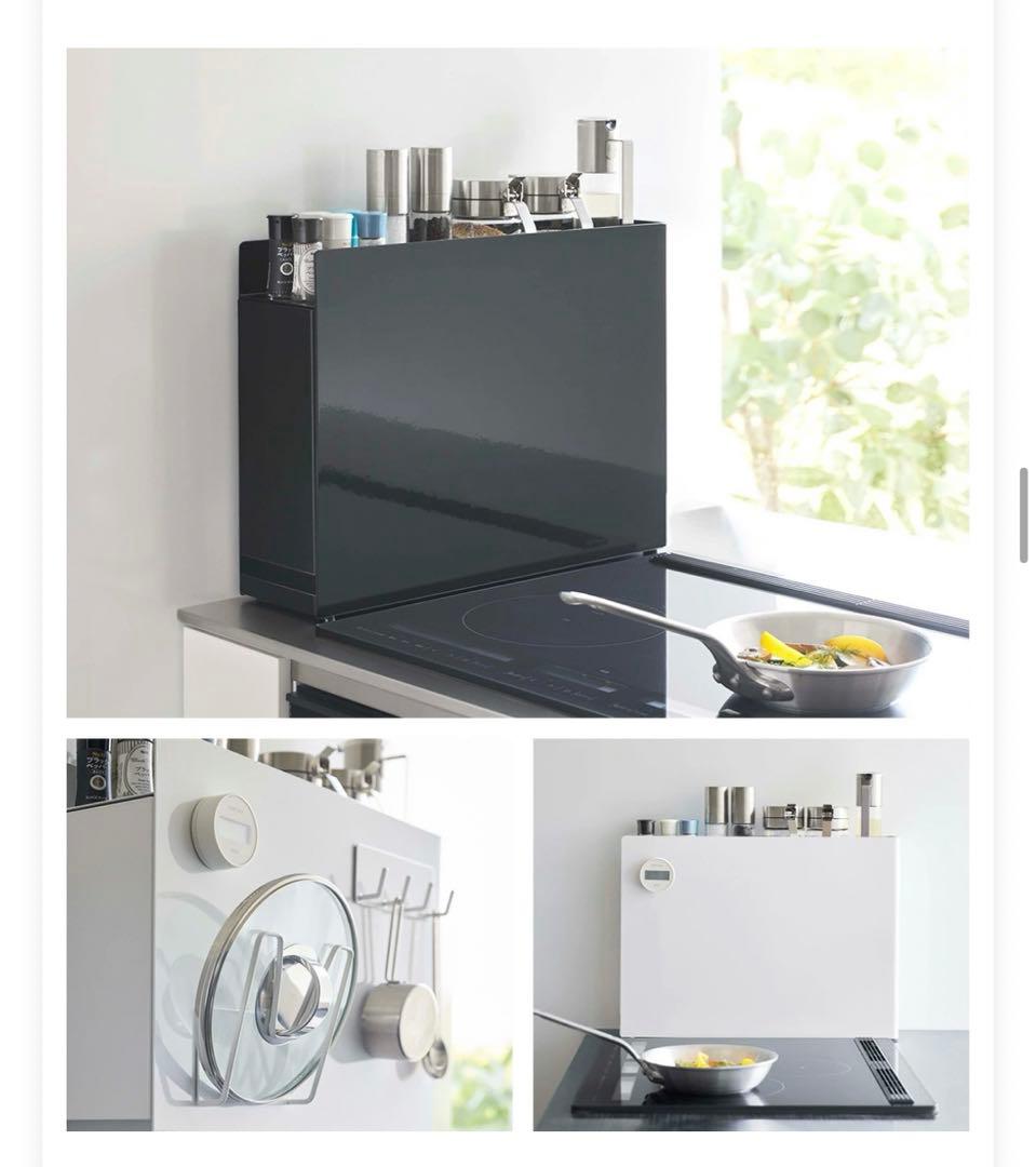 新品　tower 調味料ラック 引き出し式 ホワイト