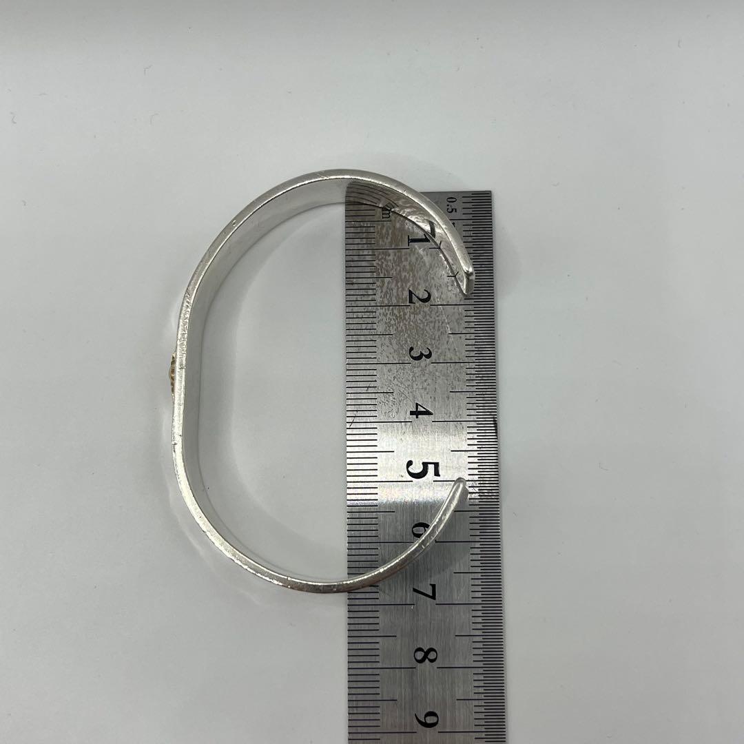 アリゾナフリーダム　k18太陽神付バングル 12mm B-19b 定価95370