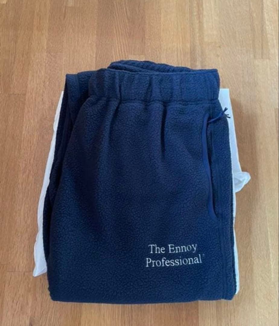 た*や様 AW21 ENOY スタイリスト私物　フリース　パンツ　ネイビー M
