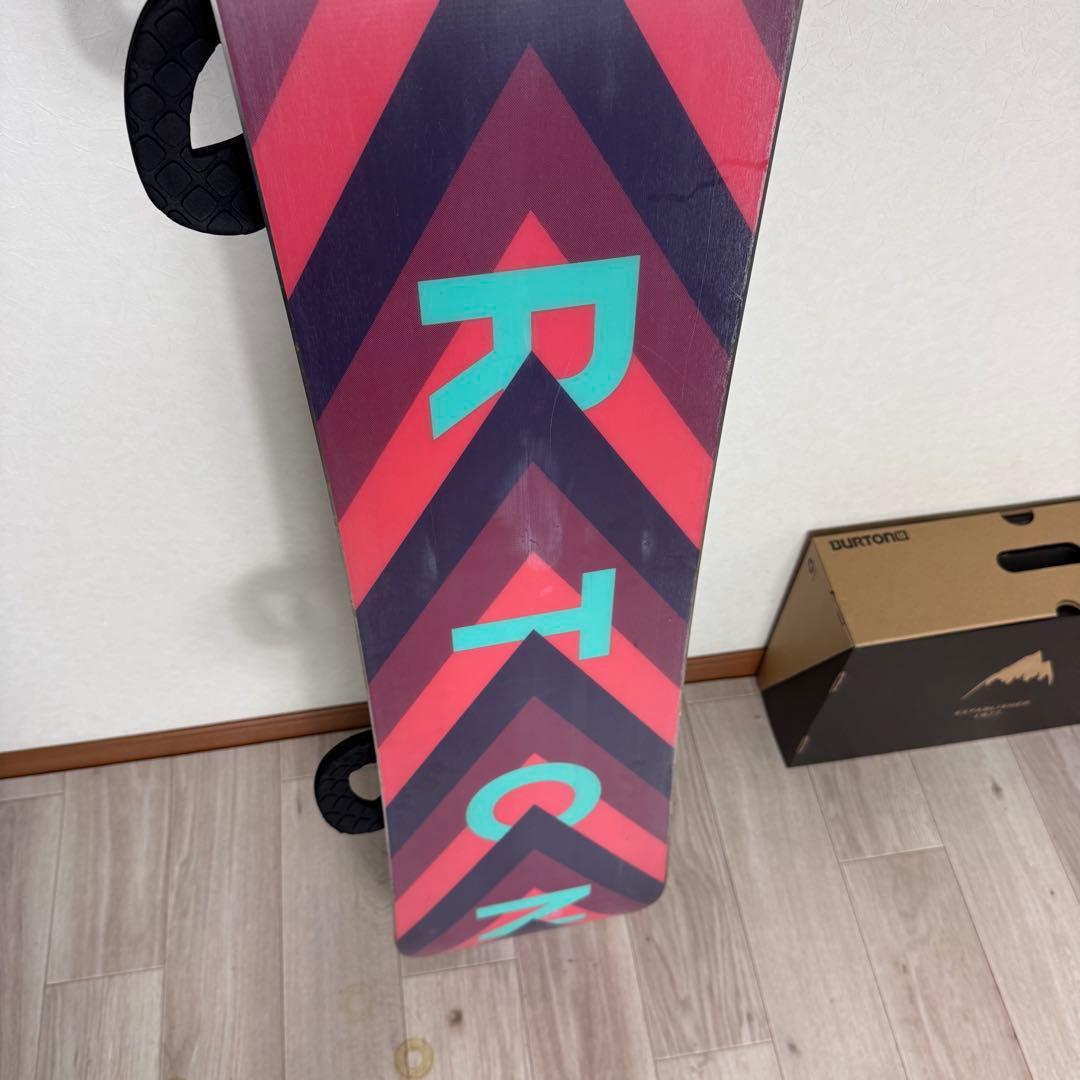 専用BURTON FEATHER 144cm スノーボードセット　レディース