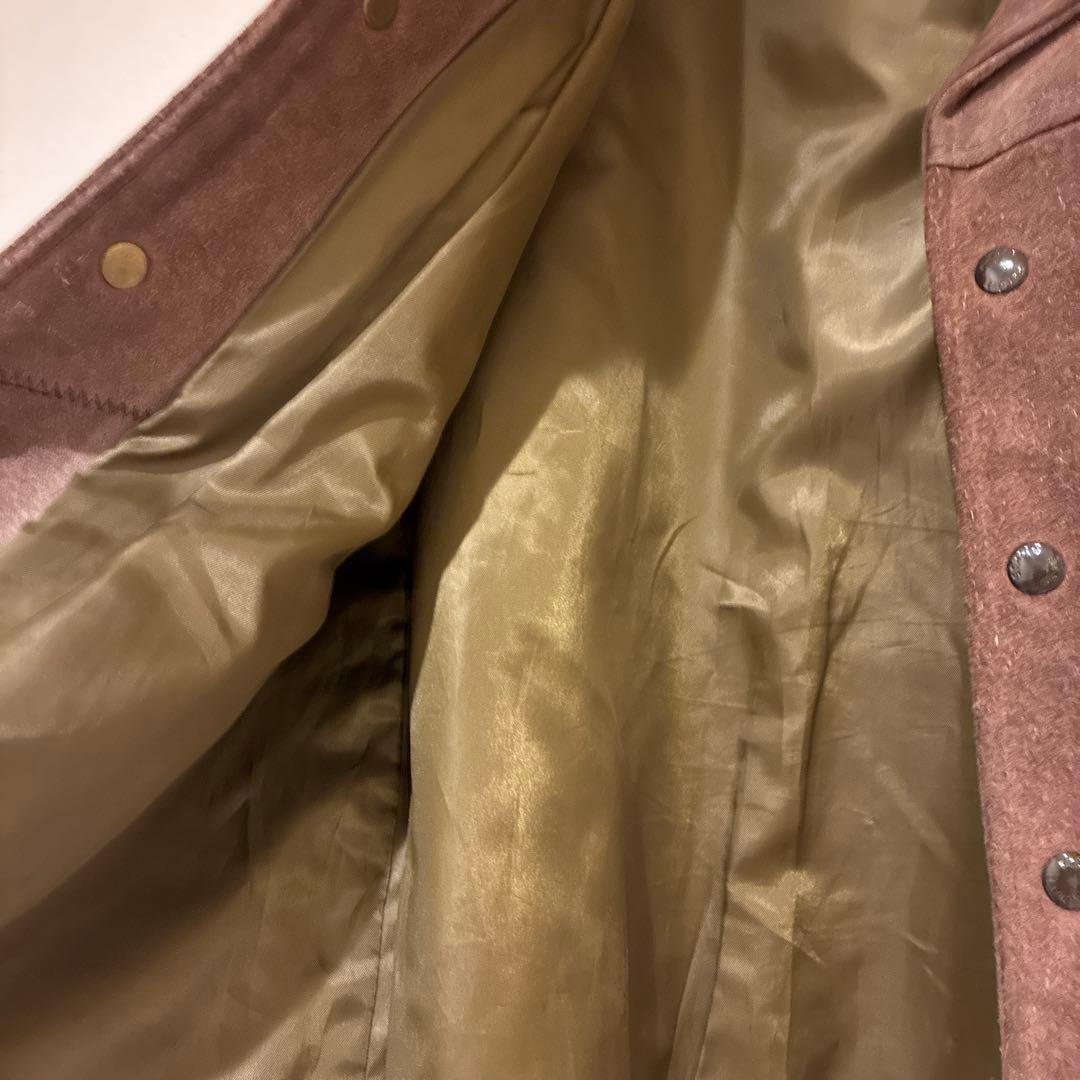 もりお　Schott スエードブラウンジャケット