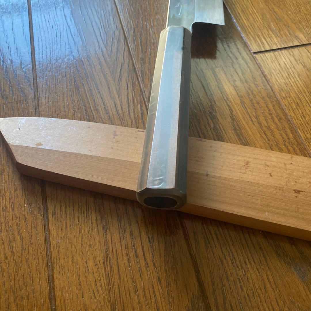 本焼　不動國行　切付　包丁　水本焼　玄海正国　尺　鞘付