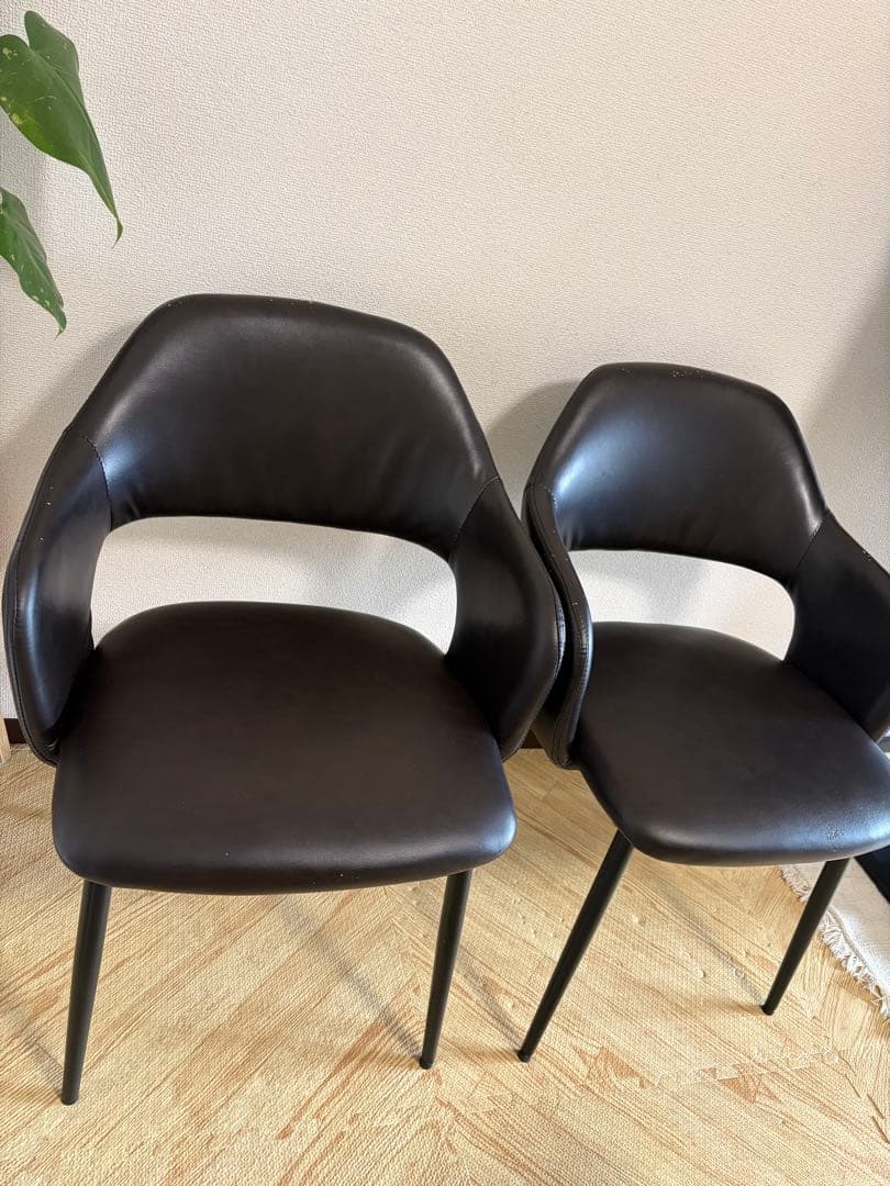 タンスのゲン椅子　二脚セット