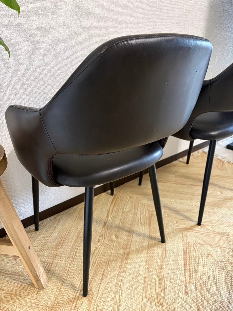 タンスのゲン椅子　二脚セット