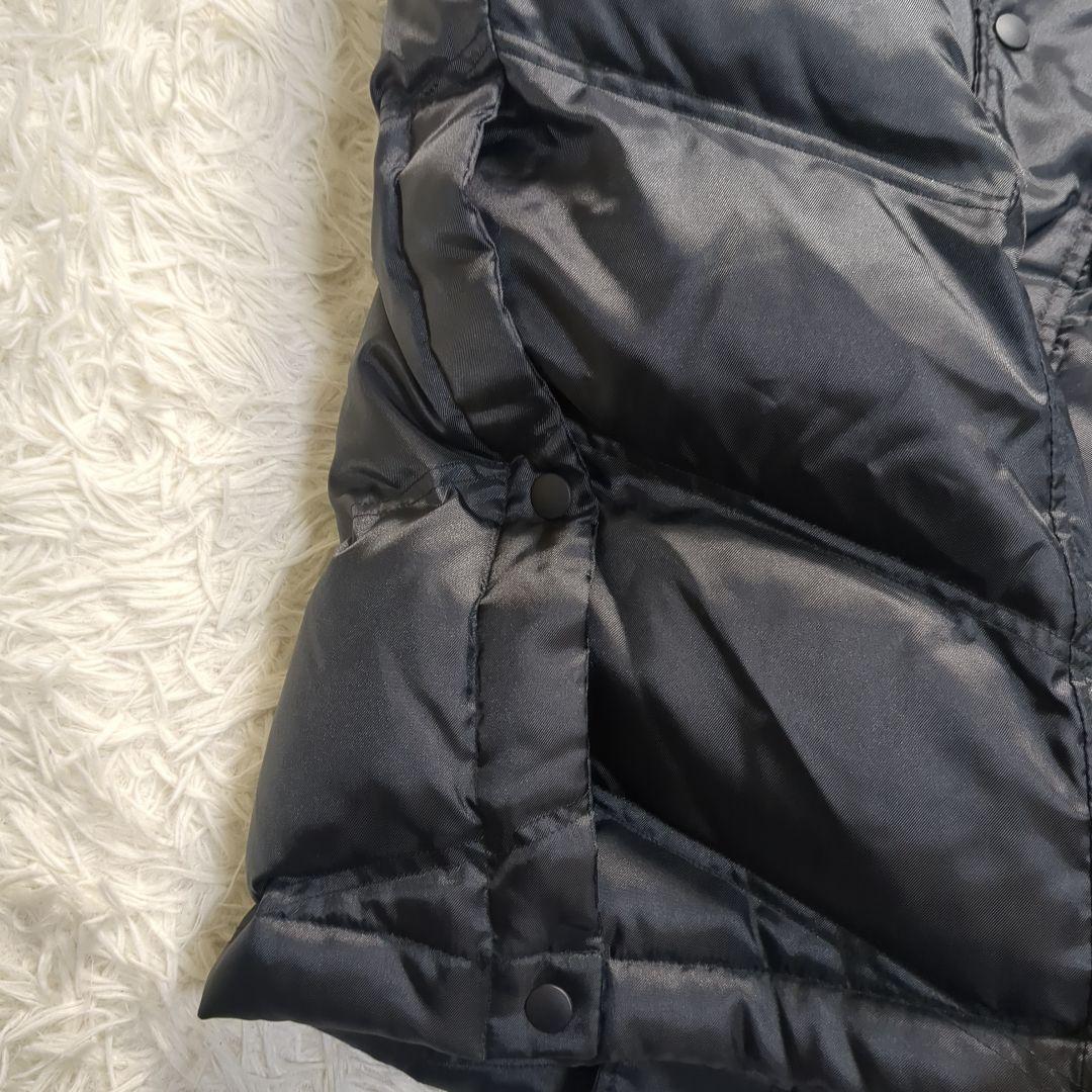 【肉厚✨NIKE✨M】ダウン70％ ロング ベンチ コート ブラック 00S