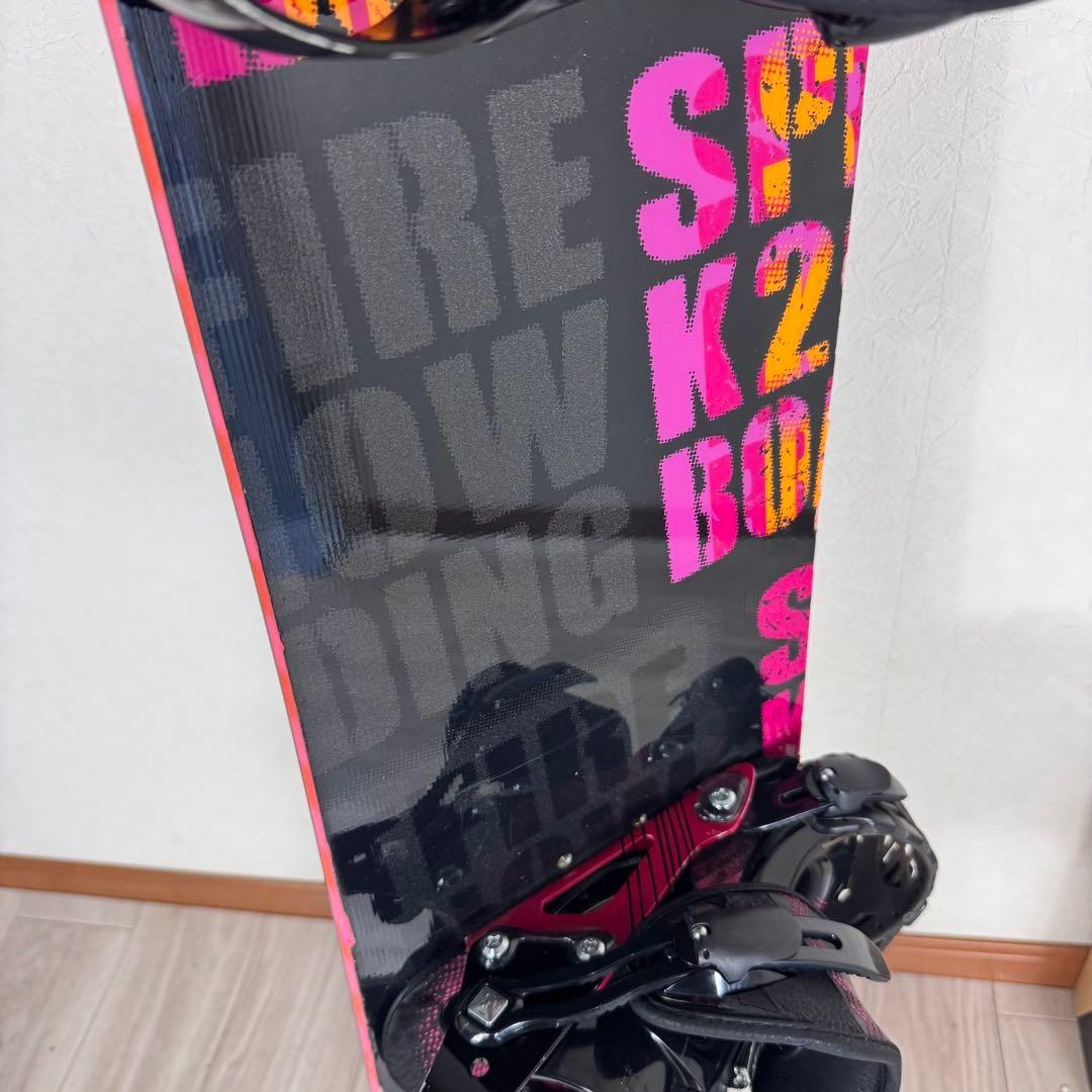 ブーツ無しK2 SPITFIRE レディース スノーボードセット 142cm