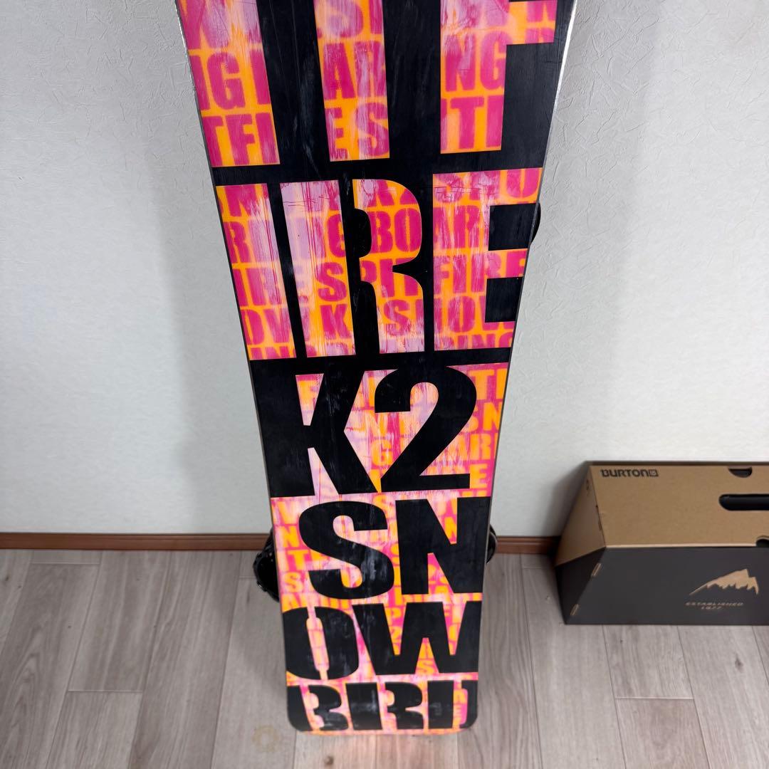 ブーツ無しK2 SPITFIRE レディース スノーボードセット 142cm
