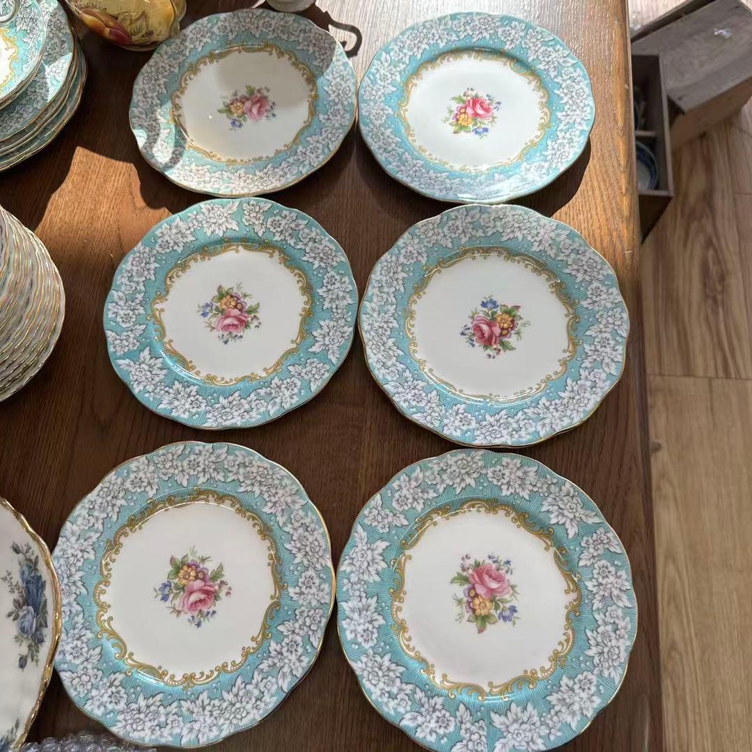 英国製　ロイヤルアルバートエンチャントメント　デザートプレート　6枚