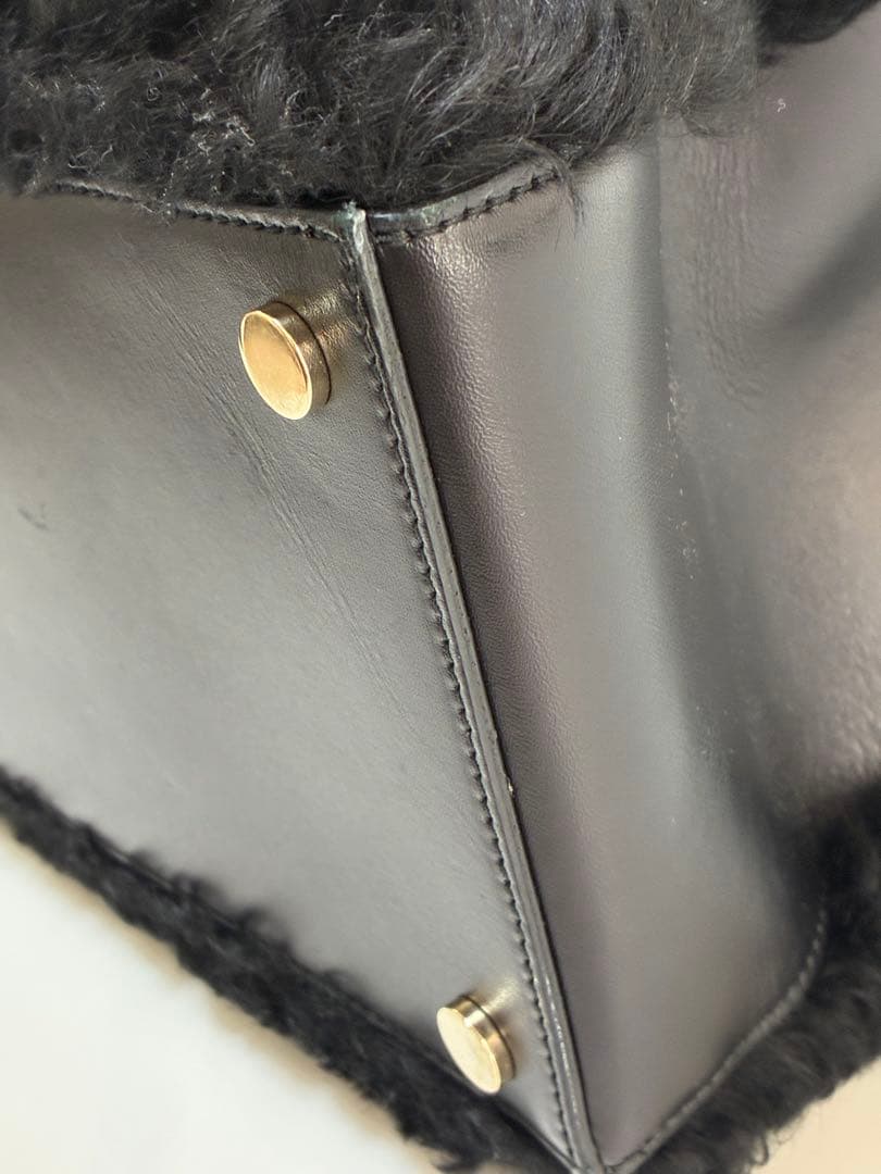 BALENCIAGA バレンシアガ　パドロック　ヌード　2WAY レザーバッグ