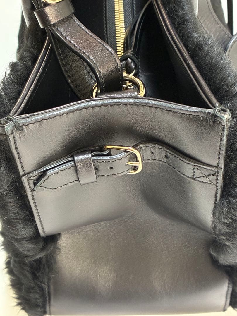 BALENCIAGA バレンシアガ　パドロック　ヌード　2WAY レザーバッグ