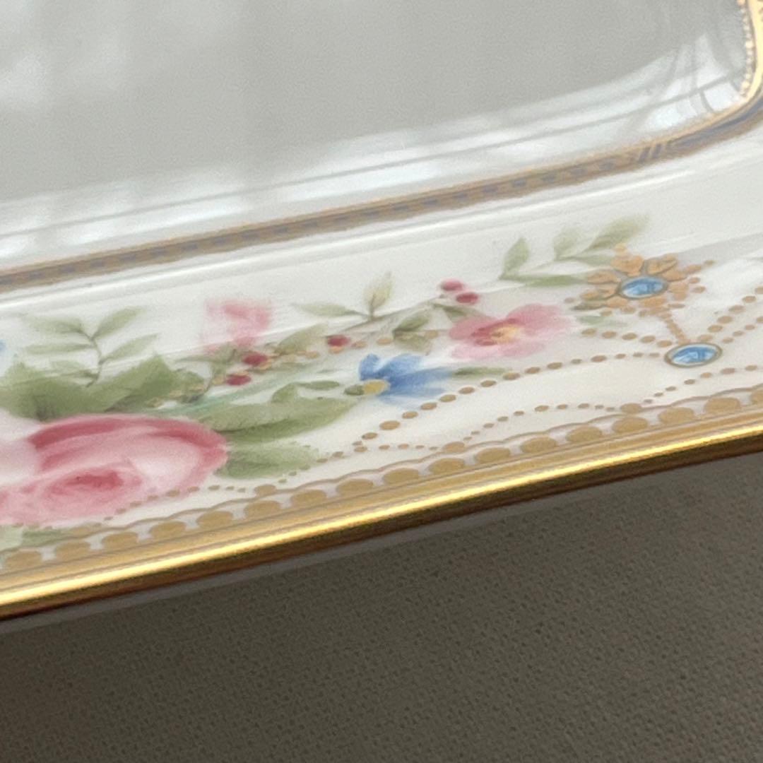 ノリタケ アフロディーテ 廃盤 スクエア プレート 皿