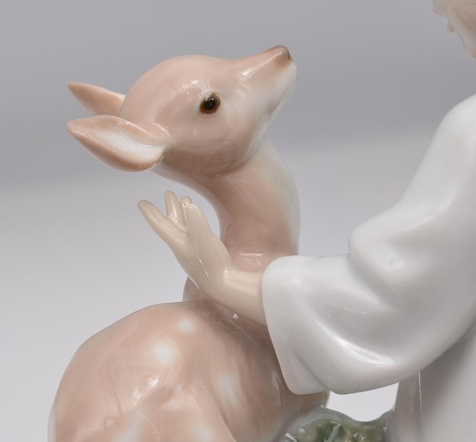 彼らを導く　＃6928　★リヤドロ　スペイン　ポーセリン　光沢仕上げ　絶版　箱付