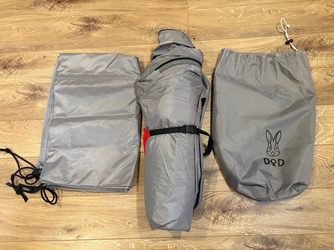 dodワンポールテントRX Mサイズ用　インナーテント、グランドシートセット