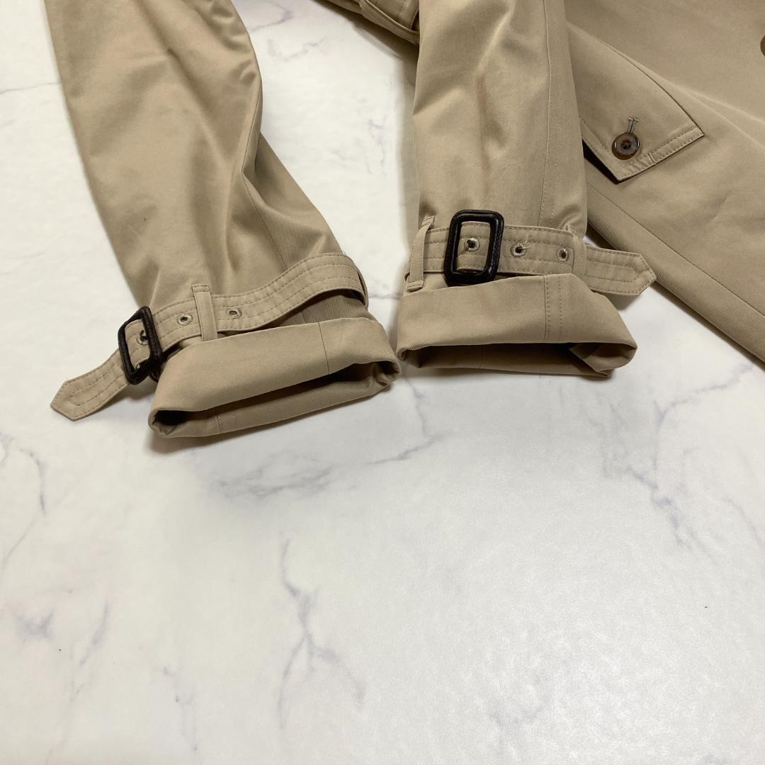 アクアスキュータム トレンチコート キルティングライナー ベージュ 7