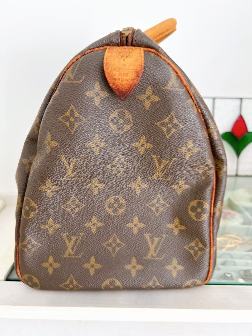 【良品】LOUIS VUITTON ルイ・ヴィトン スピーディ35（モノグラム）