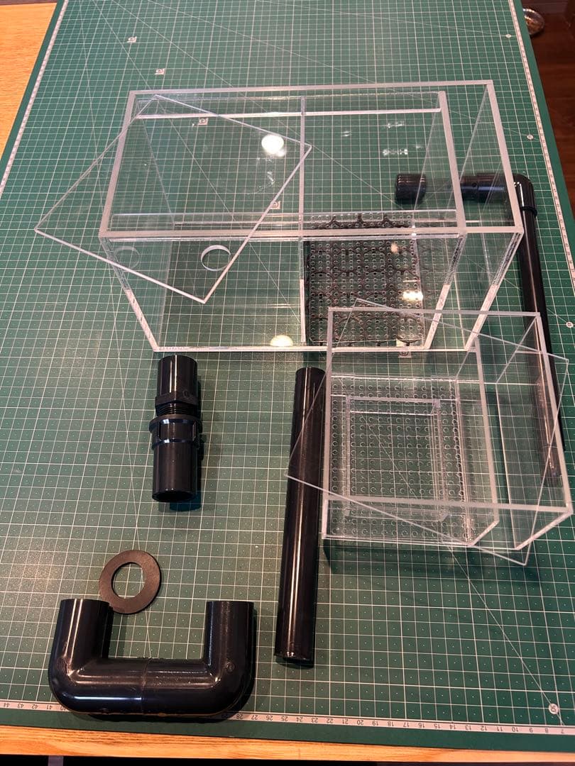 さくら 30㎝幅　ガラス水槽用上部濾過槽