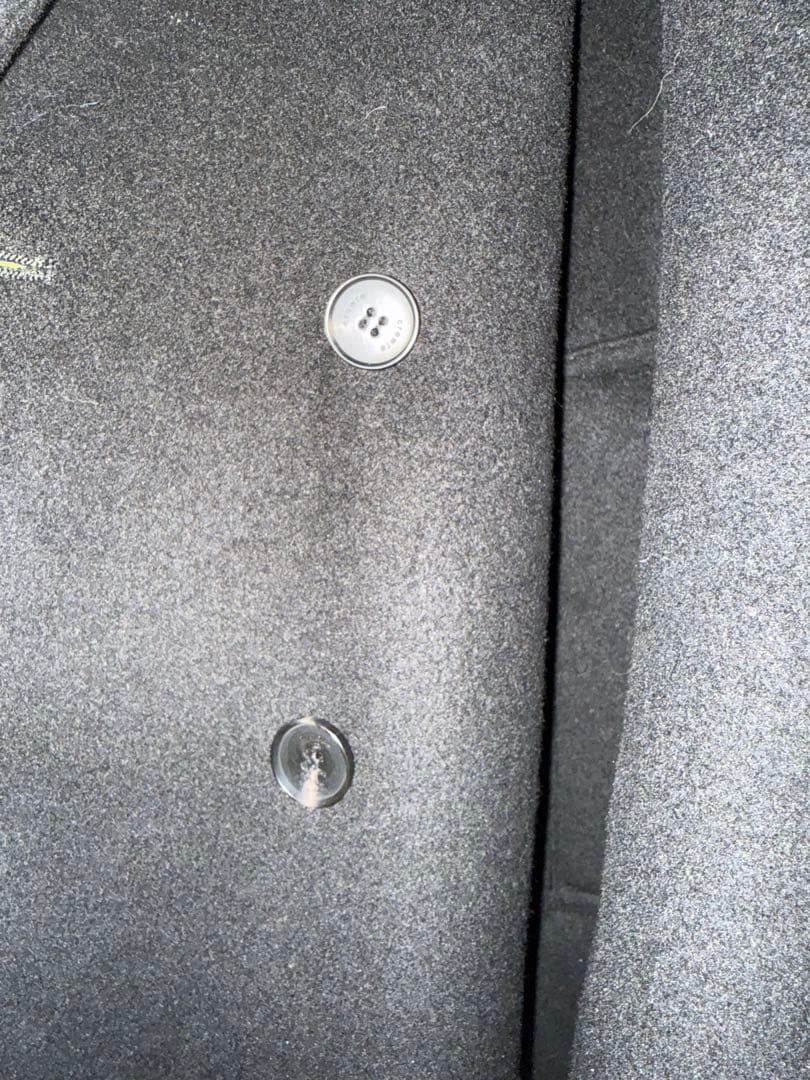 crewre アジャスタブルウールロングコート 黒 ブラック サイズ1 sサイズ