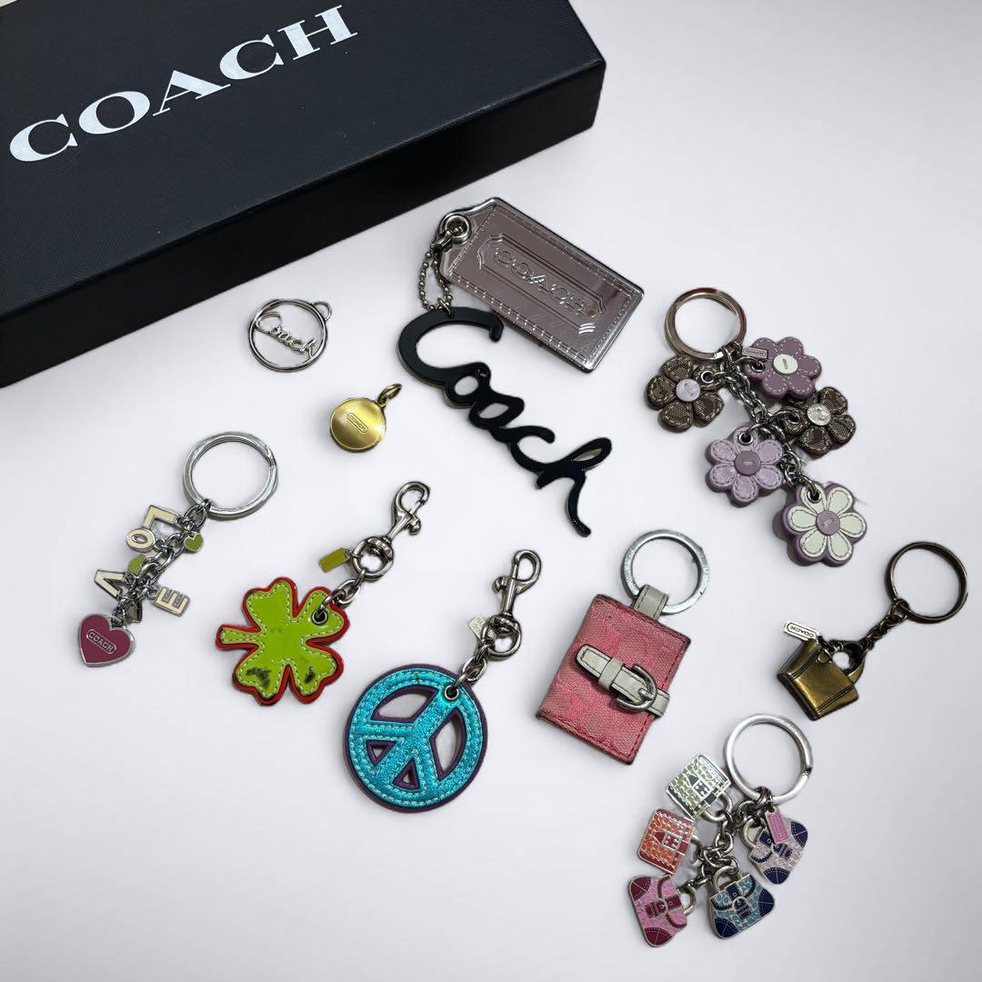 coach コーチ　チャーム　キーホルダー　10点　まとめ売り　ティーローズ　等