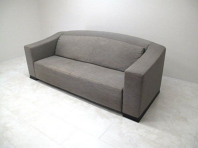 アルマーニカーザ「オアジ」プルアウト式3人掛けソファ　カウチソファ/フロアソファ