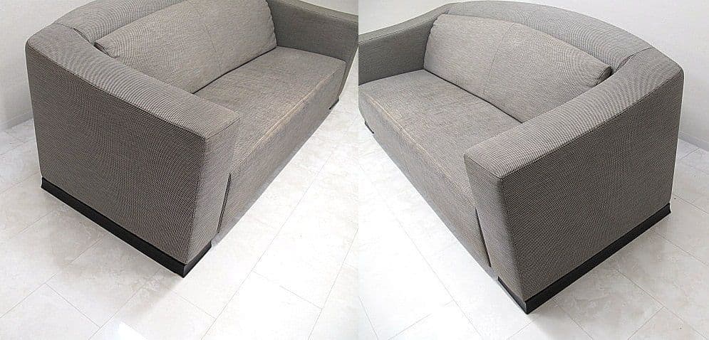 アルマーニカーザ「オアジ」プルアウト式3人掛けソファ　カウチソファ/フロアソファ