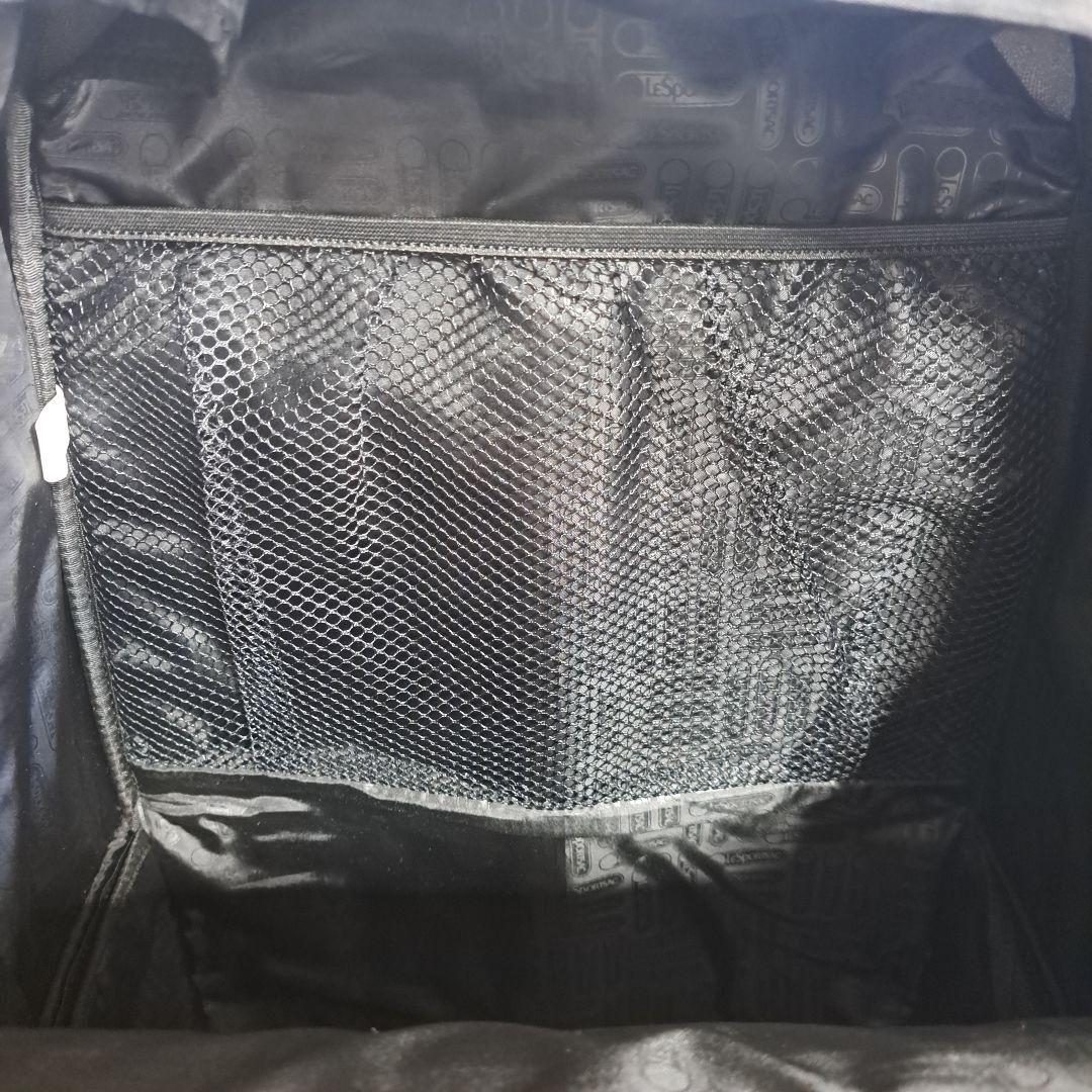 LeSportsac レスポートサック キャリーバッグ キャスター付き黒白 旅行