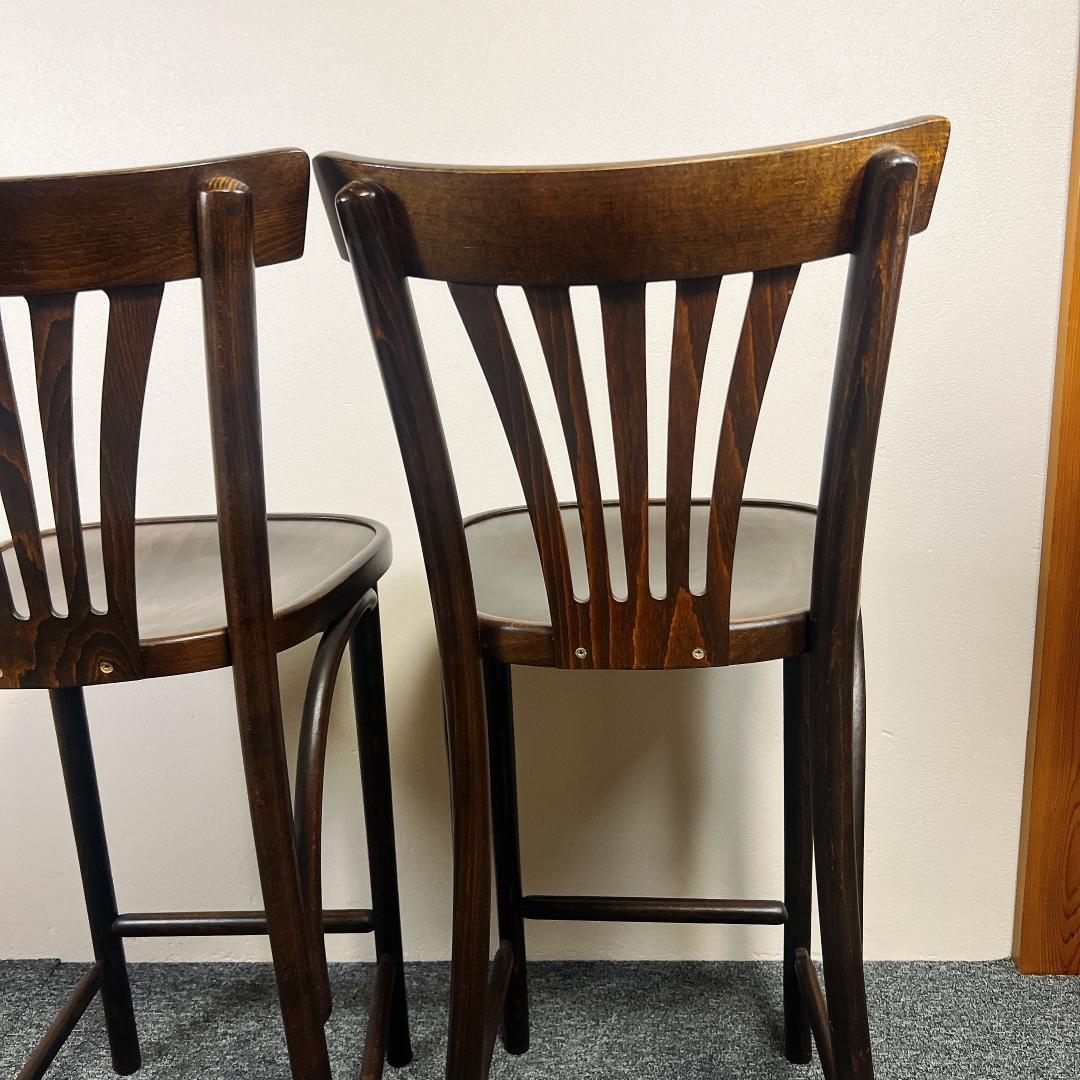希少　ベントウッドチェア カウンターチェア アンティーク 曲木椅子 北欧