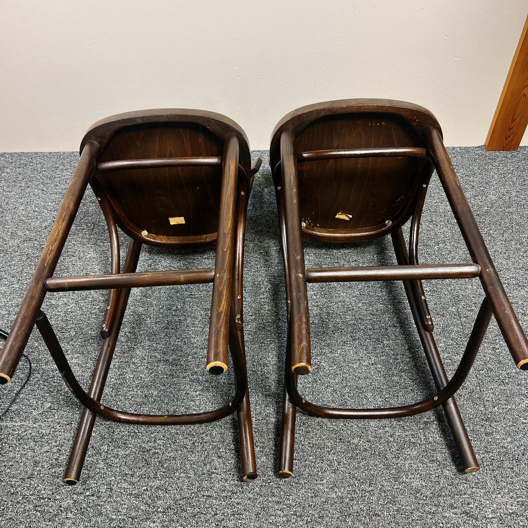 希少　ベントウッドチェア カウンターチェア アンティーク 曲木椅子 北欧