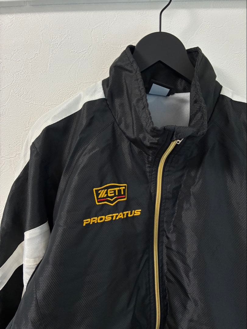 ゼット　ZETT プロステイタス ウィンドブレーカー セットアップ L 裏起毛
