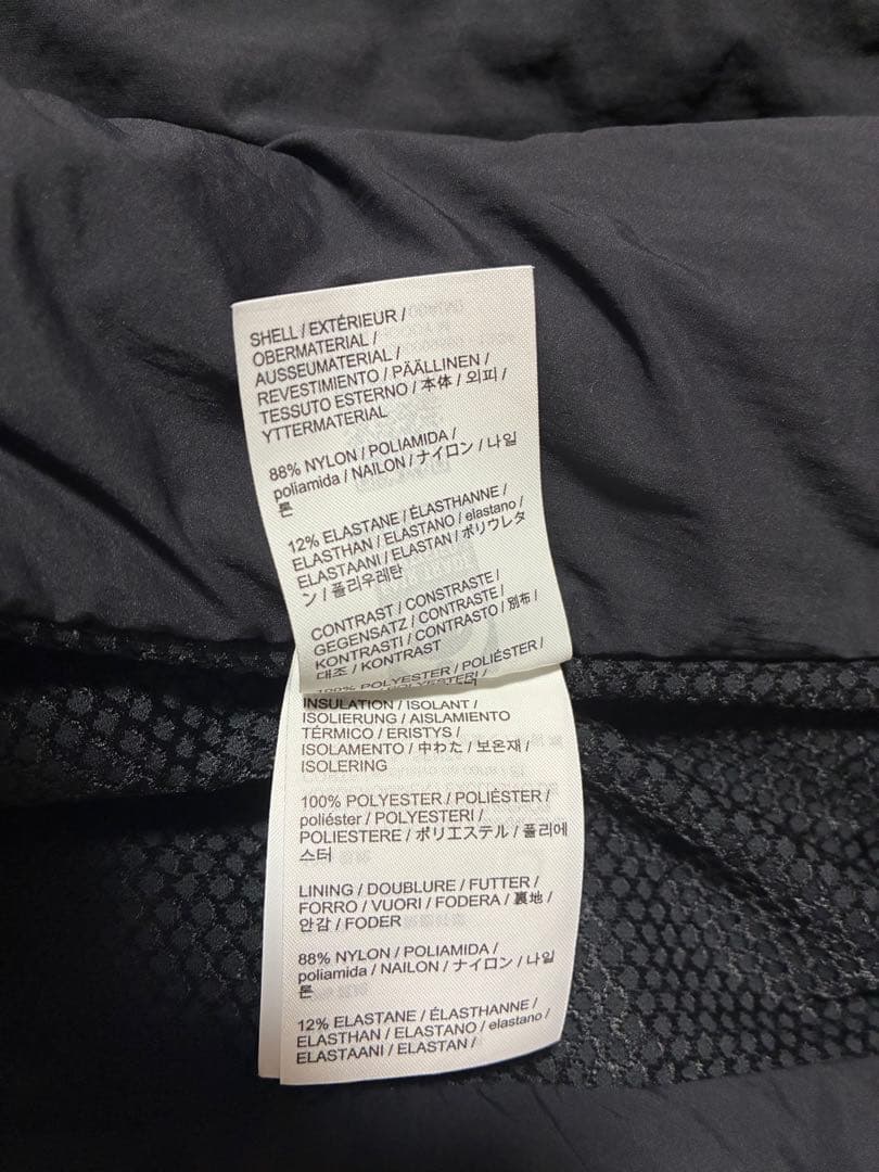 アークテリクス　アトムSLフーディ　黒　メンズM atom sl hoody