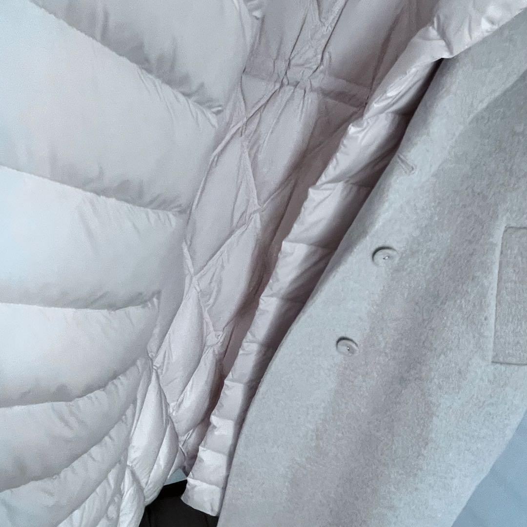 未使用に近い　ノーブランド ロングコート　ダウンコート　マックスマーラ好きにも♪