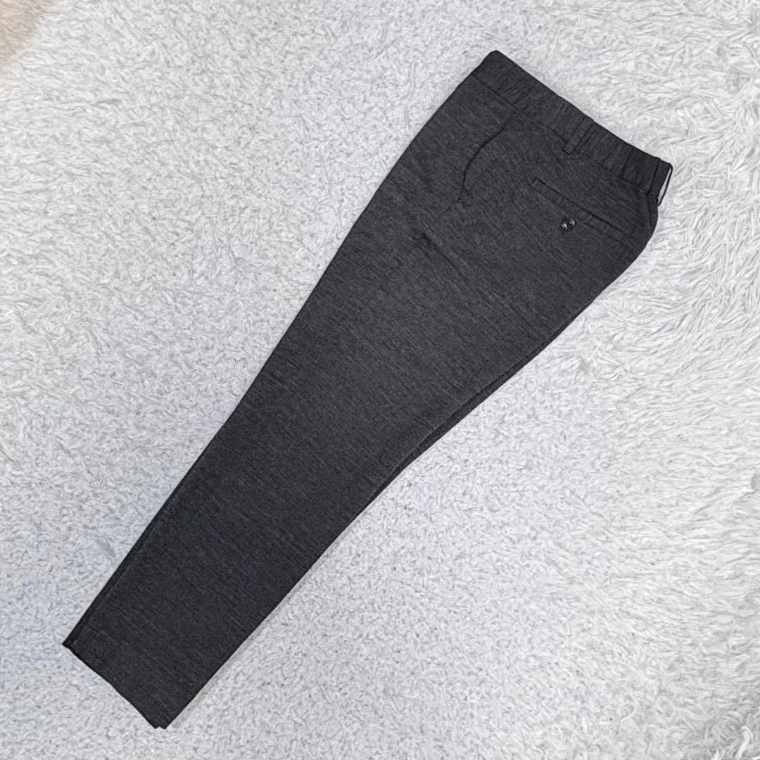 グリーン レーベル リラクシング ノーカラー パンツ セットアップ スーツ L